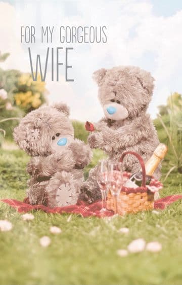 For my Georgeous Wife ( 3D ) Birthday card