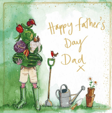 Gardener Fathers Day card