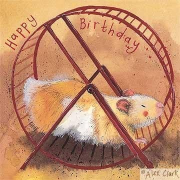 Hammy Birthday Card