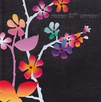 Happy 30th Birthday Card