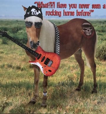 Horse Greetings Card