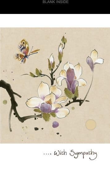 Magnolia Sympathy card
