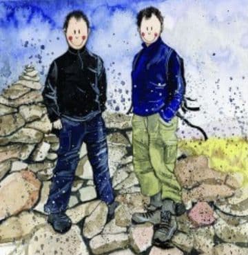 Mountain Men Any occasion greeting card