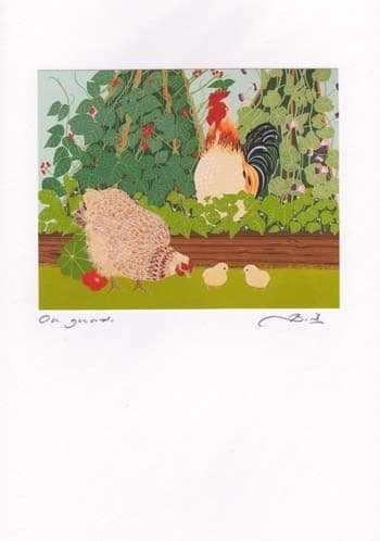 On Guard Greetings Card