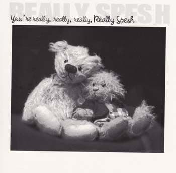 Really Spesh Greetings Card