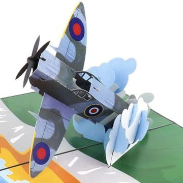 Spitfire Pop up Greeting card