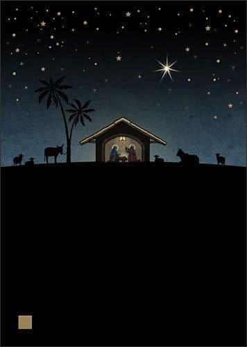 Stable Christmas Card