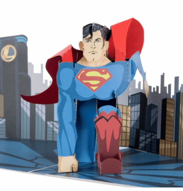 Superman Pop up Greeting card