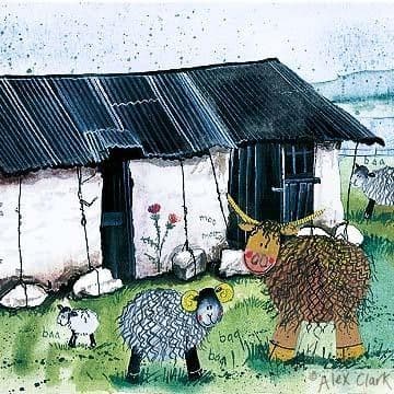 The Byre Any occasion greeting card
