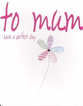 To Mum Birthday Card