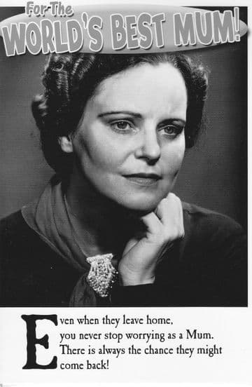 Worrying Greetings Card