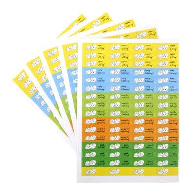 Let's Learn with Milly and Miles reward stickers