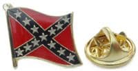 10 PCS x Confederate Flag Lapel Hat Cap Tie Pin Badge Rebel Gift Dixie Gift Souvenir
