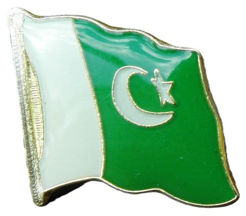 10 pcs x Pakistan Country Flag Lapel /Hat / Cap / Tie Metal Pin Badge Brooch New