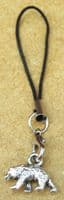 10 x Polar Bear Mobile Straps Handbag Metal Charms -New