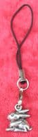 10 x Rabbit Mobile Phone Straps / Handbag Charms Gifts