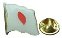 18pcs Japan Japanese Country Flag Lapel /Hat / Cap / Tie Metal Pin Badge Brooch