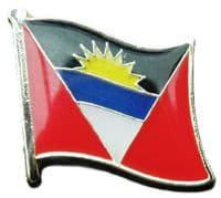 Antigua and Barbuda Flag Lapel Hat Cap Tie Pin Badge St. John's Gift Souvenir
