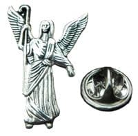Archangel Rafael Lapel Hat Tie Pin Badge Saint St Raphael Rfl Angel Brooch