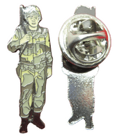 Army Lapel Hat Tie Cap Pin Badge Soldier Armed Forces Combat Fighter Brooch New