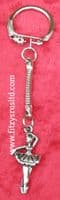 Ballet Ballerina Key Ring Dancer Dancers Keyring