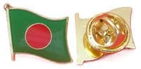 Bangladesh Country Flag Lapel Hat Tie Pin Badge Gnoprojatontri Peoples Republic