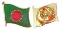 Bangladesh Country Flag Lapel Hat Tie Pin Badge Gnoprojatontri Peoples Republic