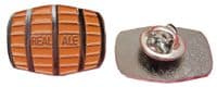 Beer Barrel Pin Badge Breweriana Brooch