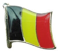 Belgium Flag Pin Badge Brooch