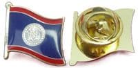 Belize Flag Pin Badge Brooch