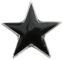 Black Star Pin Badge  Brooch Anarchy Anarchism Symbol