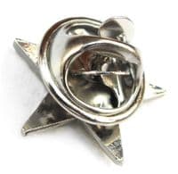 Blue Star Pin Badge Brooch