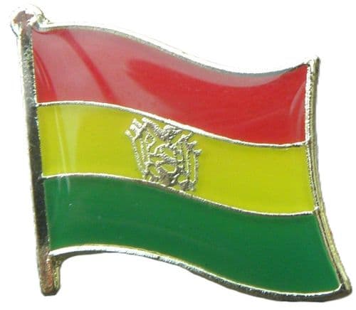 Bolivia Flag Pin Badge / Brooch