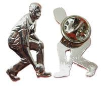 Bowler Pin Badge Bowls Brooch