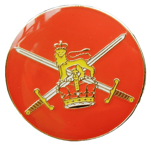 British Army Flag Pin Badge Military Brooch