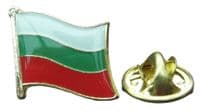 Bulgaria Flag Pin Badge Brooch