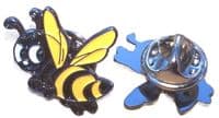 Bumble Bee Pin Badge Busy Brooch