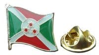 Burundi Flag Pin Badge Republika y'u Burundi Rpublique du