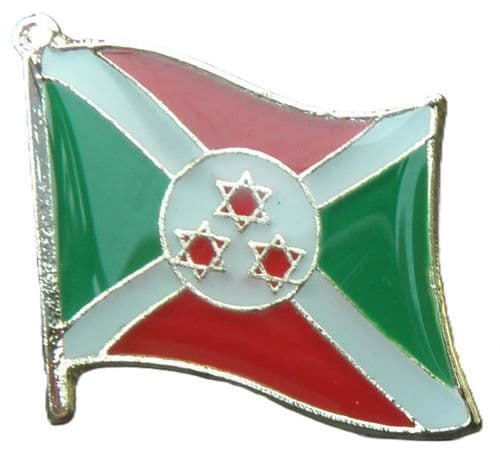 Burundi Flag Pin Badge Republika y'u Burundi Rpublique du