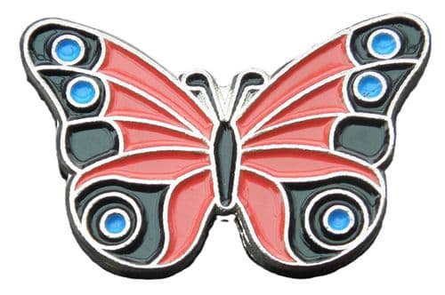 Butterfly Pin Badge / Brooch