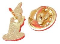 Candle Light Pin Badge Religious Christian Symbol Candlelight Brooch