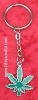 Cannabis Keyring Marijuana Key Ring Pot Weed Dope