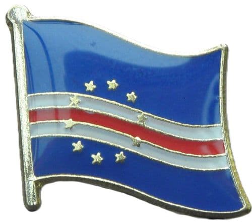 Cape Verde Flag Pin Badge Republic