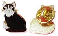 Cat Pin Badge Brooch