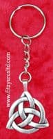 Celtic Knot Keyring Triquetra Trinity Triangle Key Ring