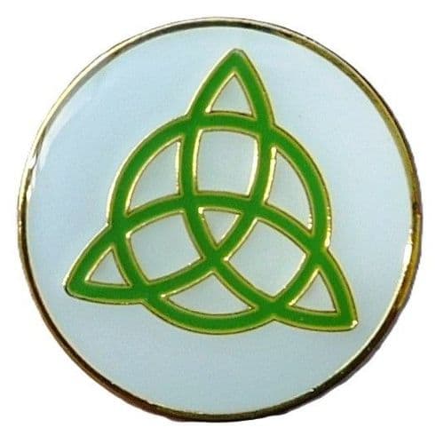 Celtic Knot Pin Badge Brooch Trinity Triquetra Celt