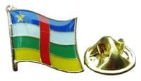 Central African Republic Flag Pin Badge CAR Africa