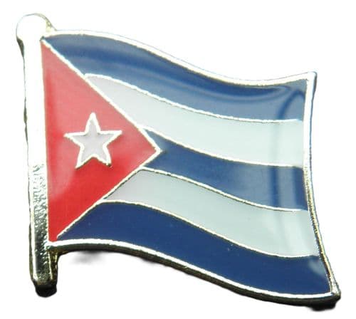 Cuba Country Flag Lapel Hat Cap Tie Pin Badge Republic Repblica de Cuba  Cuban