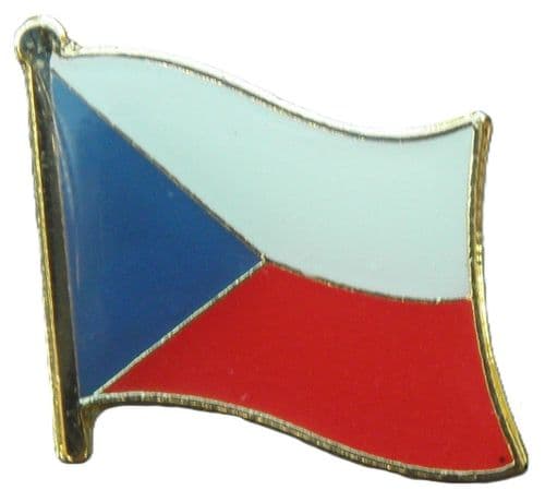 Czech Republic Country Flag - Lapel - Hat - Cap - Tie Pin Badge esk republika