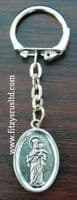 Don Bosco Metal Key Ring Religious Saint st John Bosco Gift Souvenir Keyring